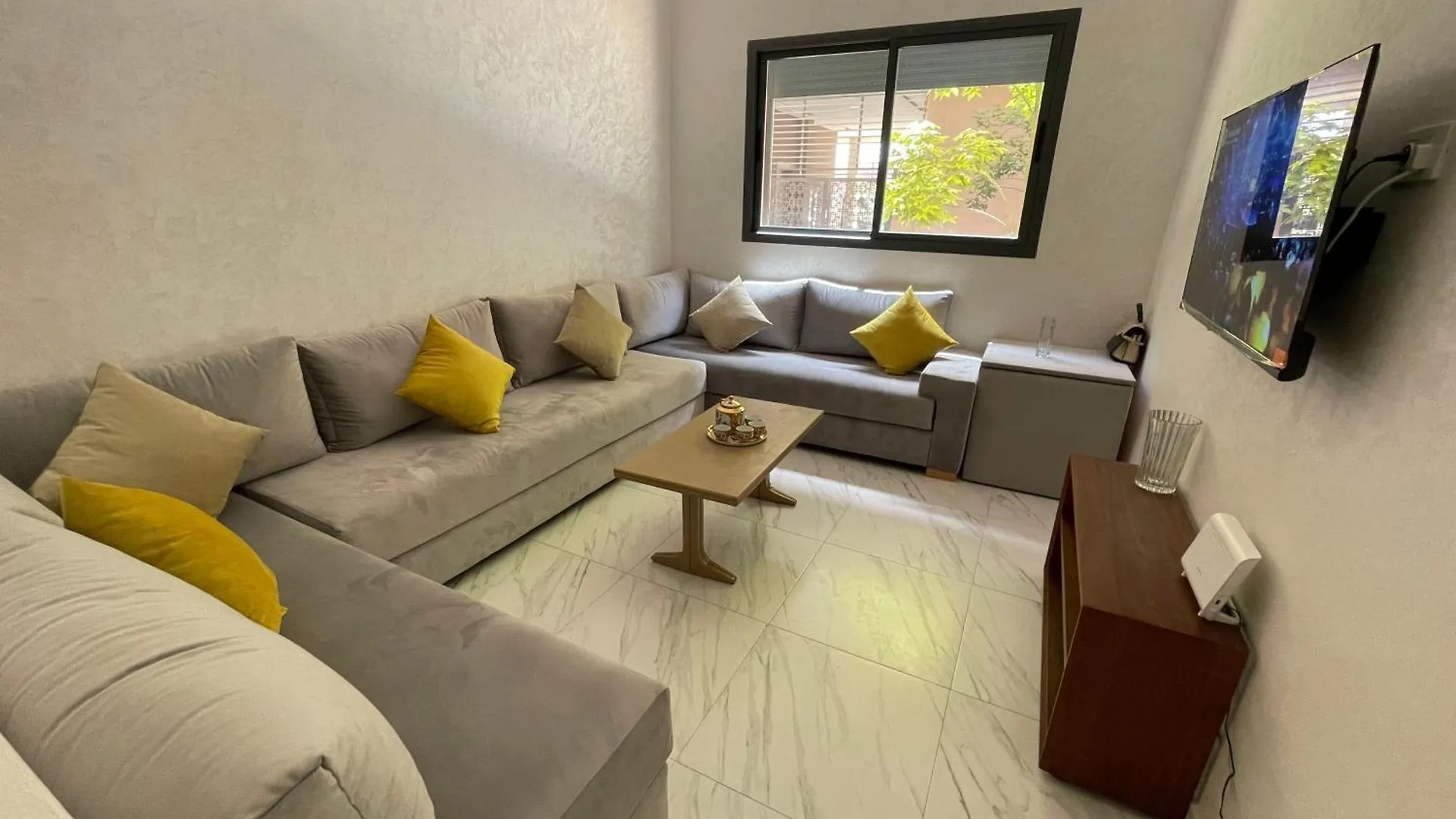 Somptueux Appartement De Luxe 8 Min To Gueliz 마라케시 모로코